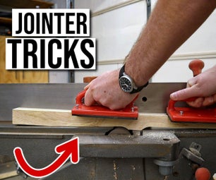 Easy Tapered Legs on a Jointer! No Jig Required!