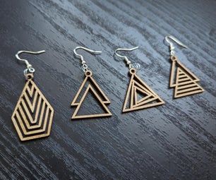 How to Design and Make Laser-cut Earings
