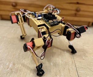 3D Printed Robot Dog