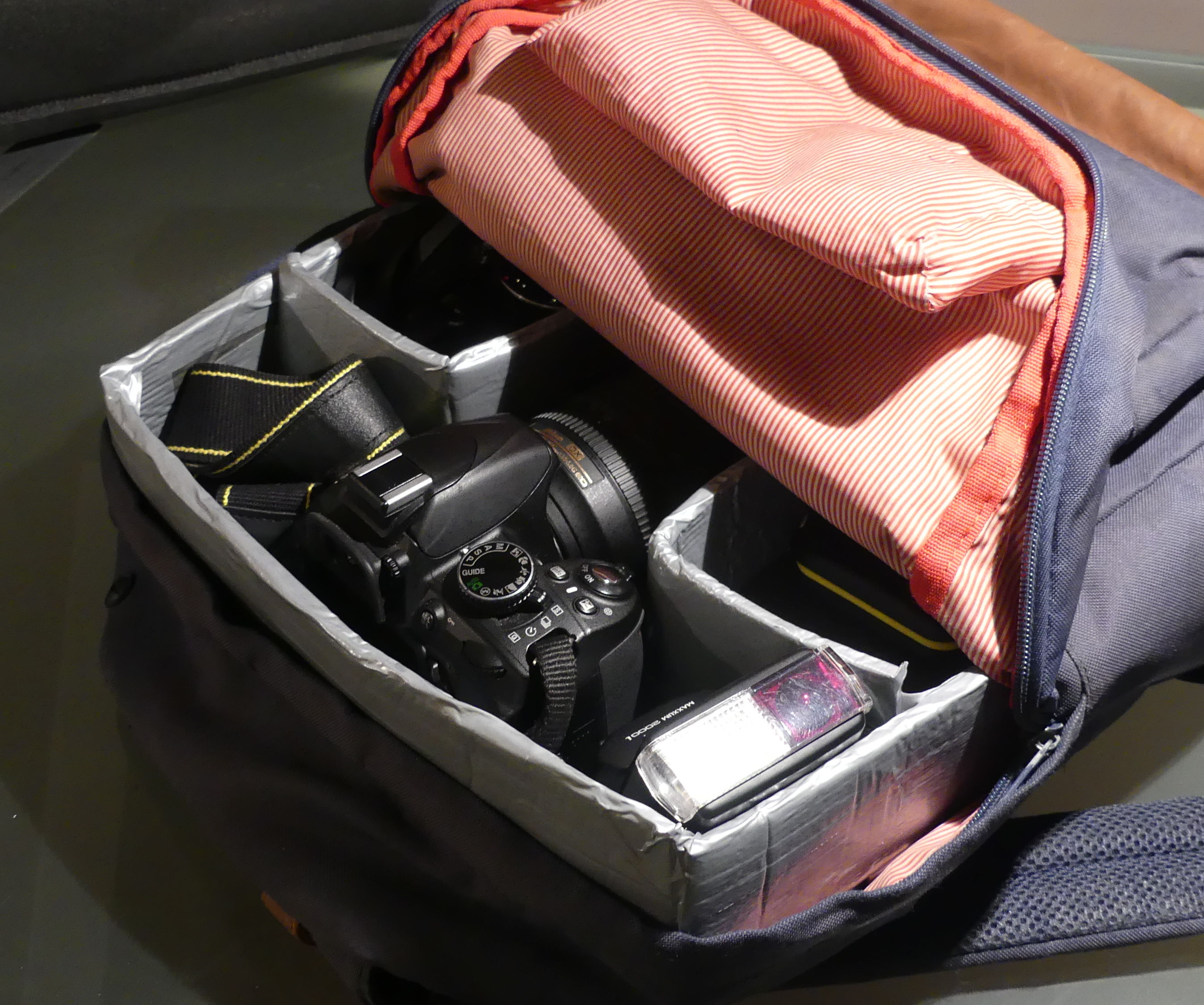 Transform Any Bag Into a Camera Bag