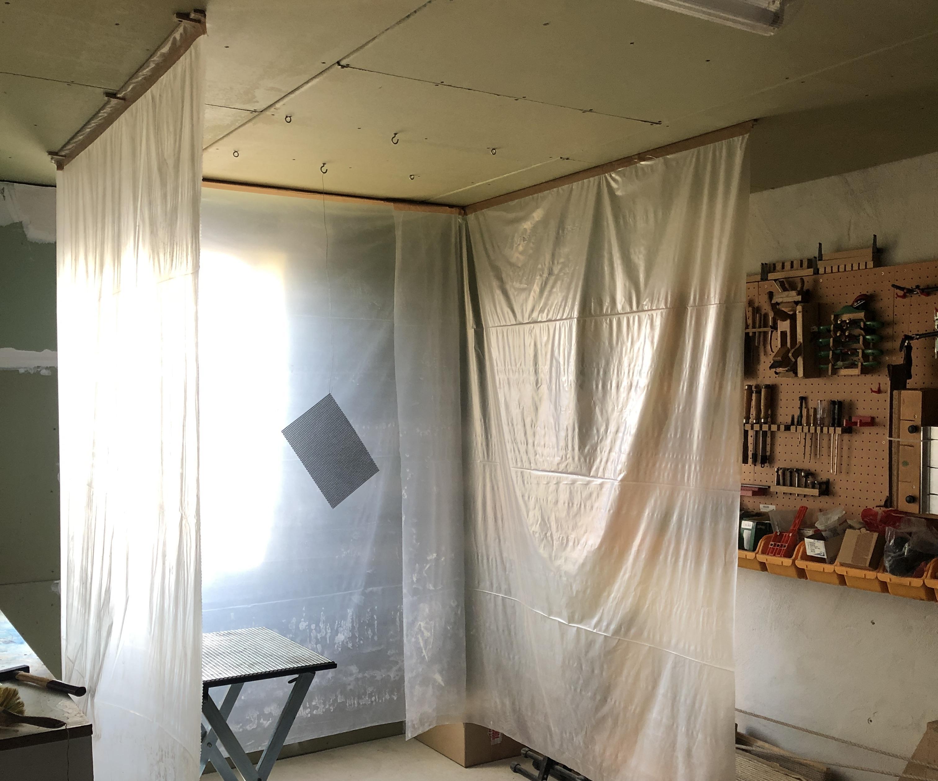 Removable Spray Booth for My Workshop