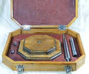 Hand-made Jeweller's Mandrel in Bespoke Presentation Box From Reclaimed Wood, Steel and Leather