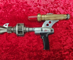 Sci-Fi Steam Punk Ray Gun From Junk Parts