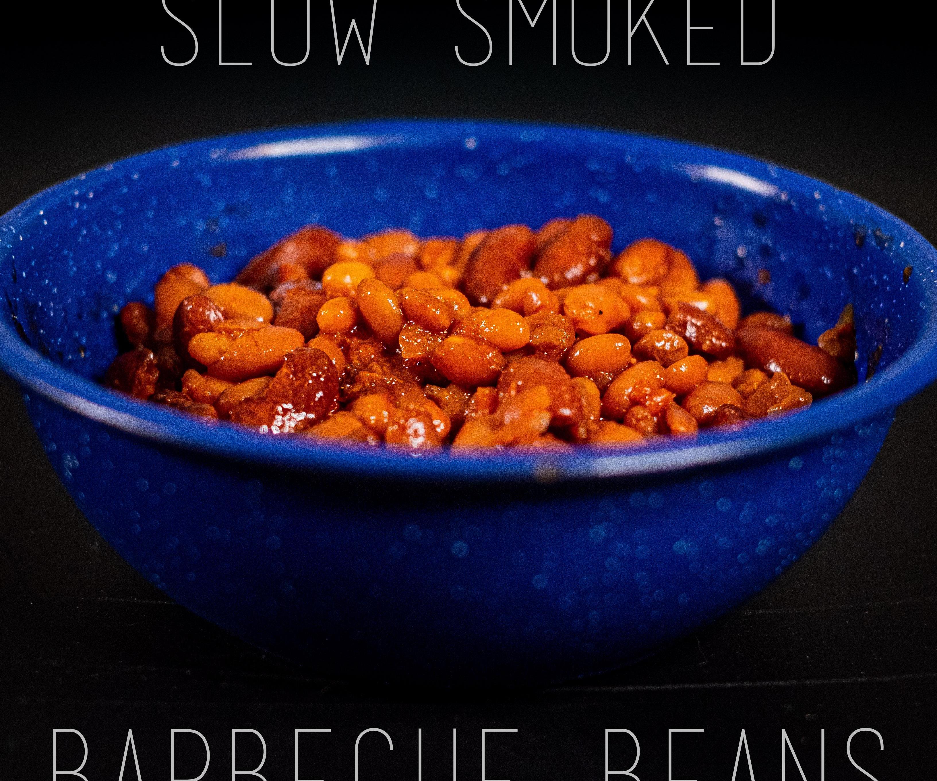 Slow Smoked Barbecue Beans