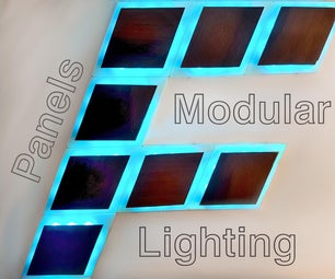 Modular Wall Lighting Panels