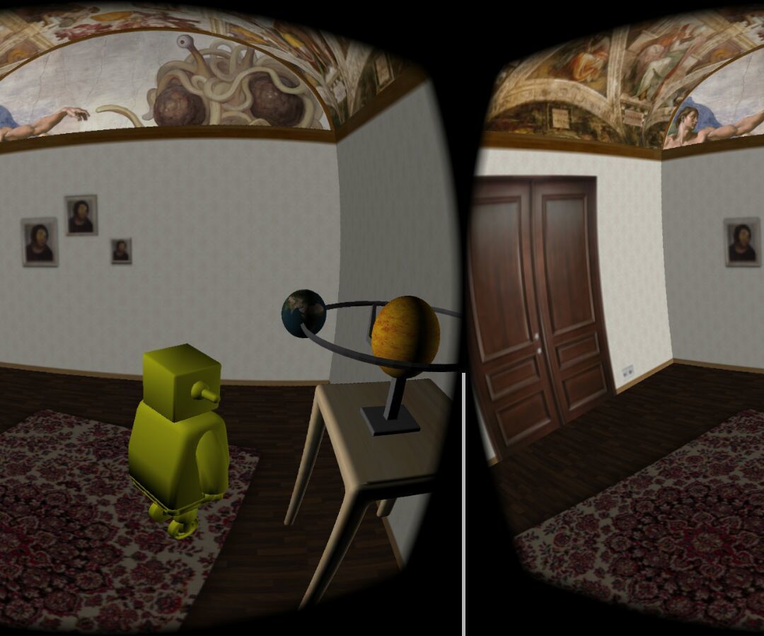 Mobile Virtual Reality Using Processing  for Android (TfCD)