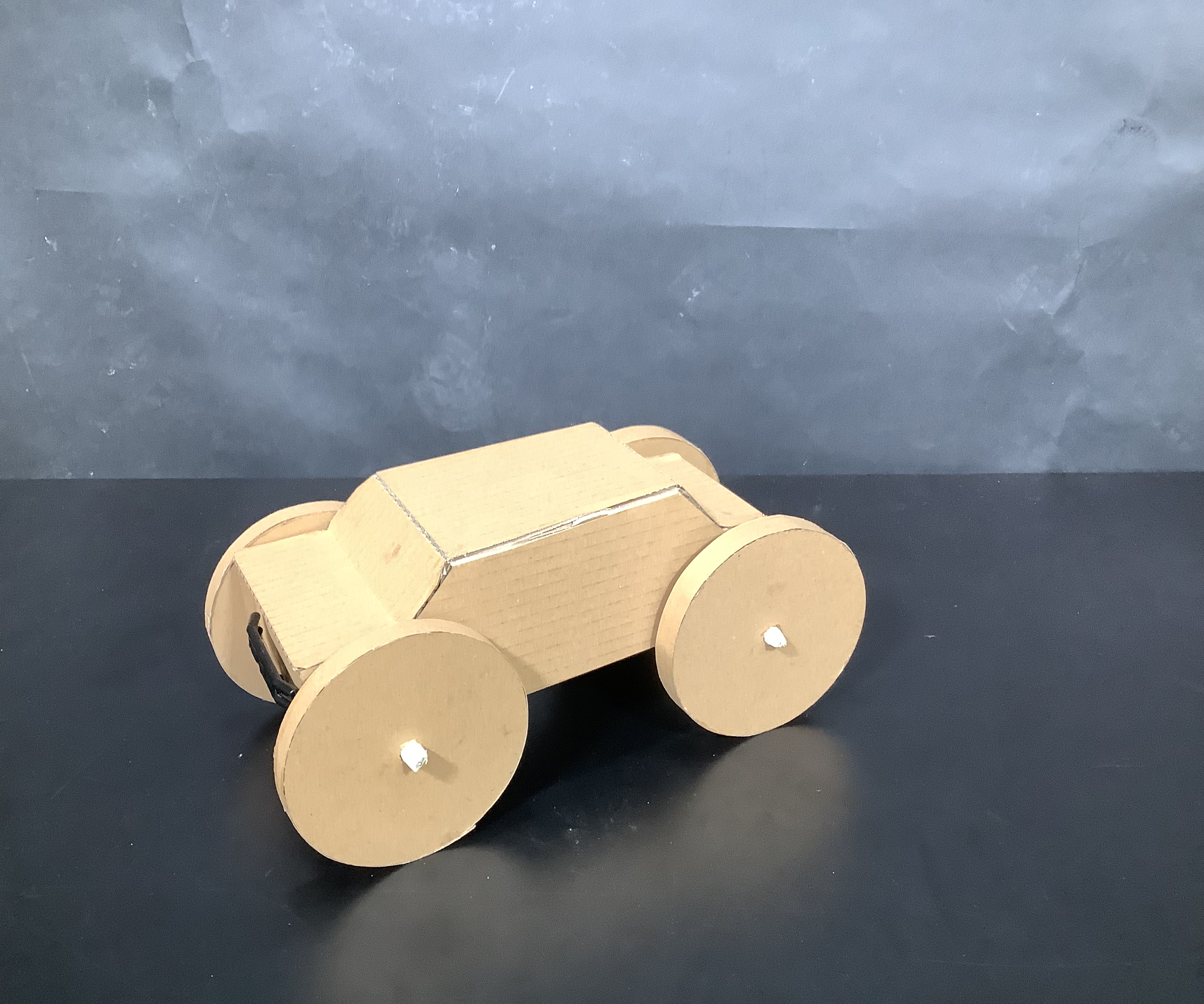 Remote Controlled Car Modelling (Physical Modelling With Cardboard)
