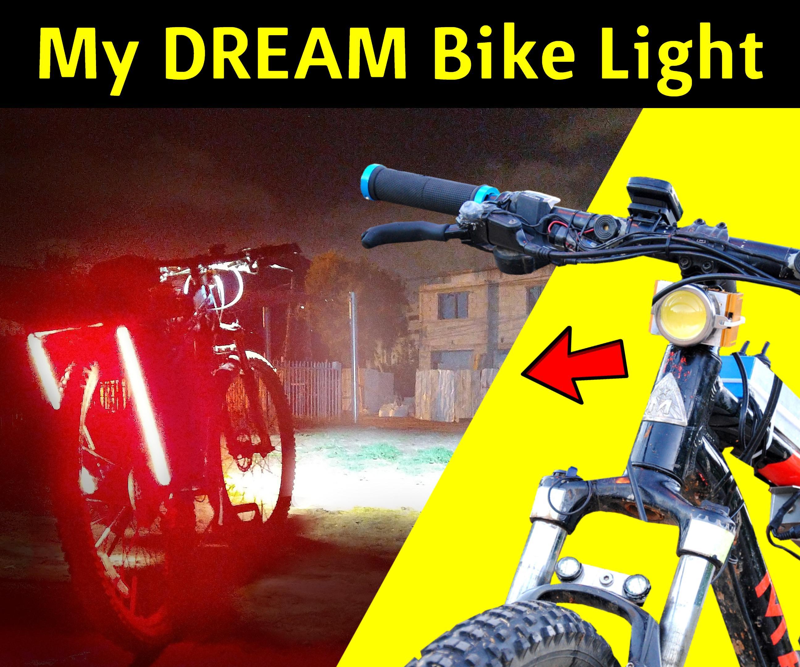 DIY Insanely Bright LED Bike Light with LED Strip Lighting (on a budget)