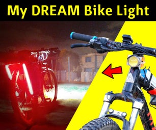 DIY Insanely Bright LED Bike Light With LED Strip Lighting (on a Budget)
