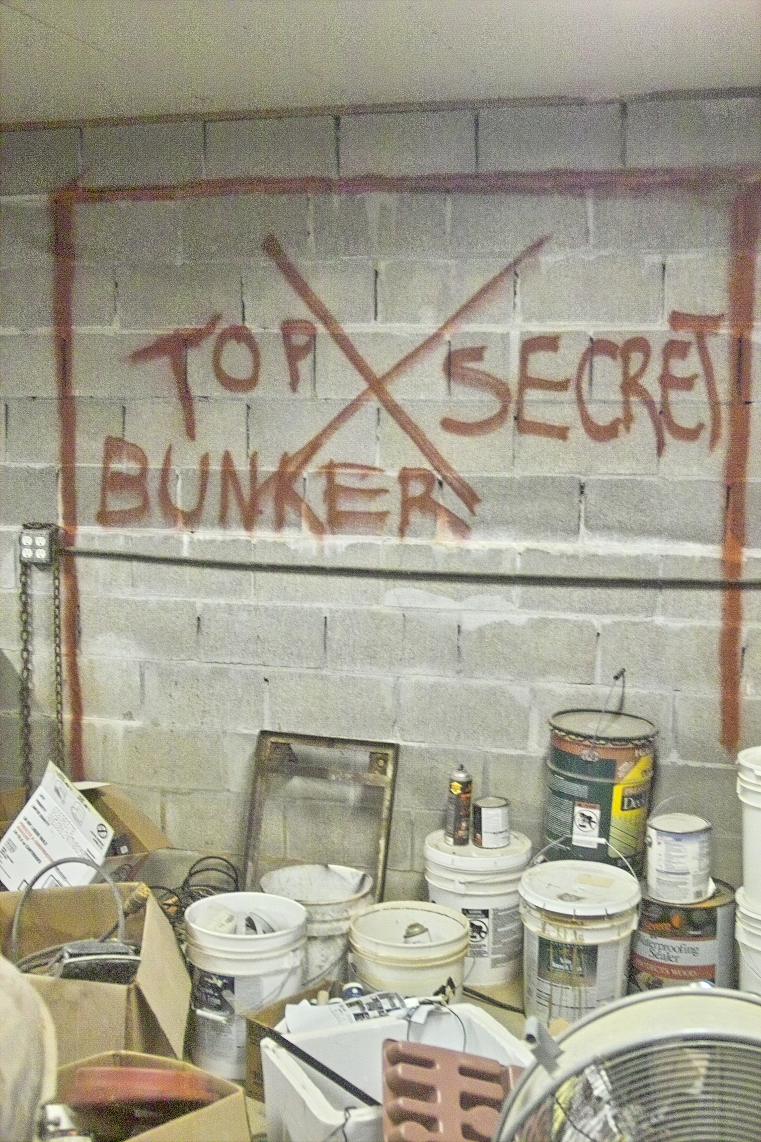 How to Build a Super Top Secret Bunker under Your House.  The Prelude...