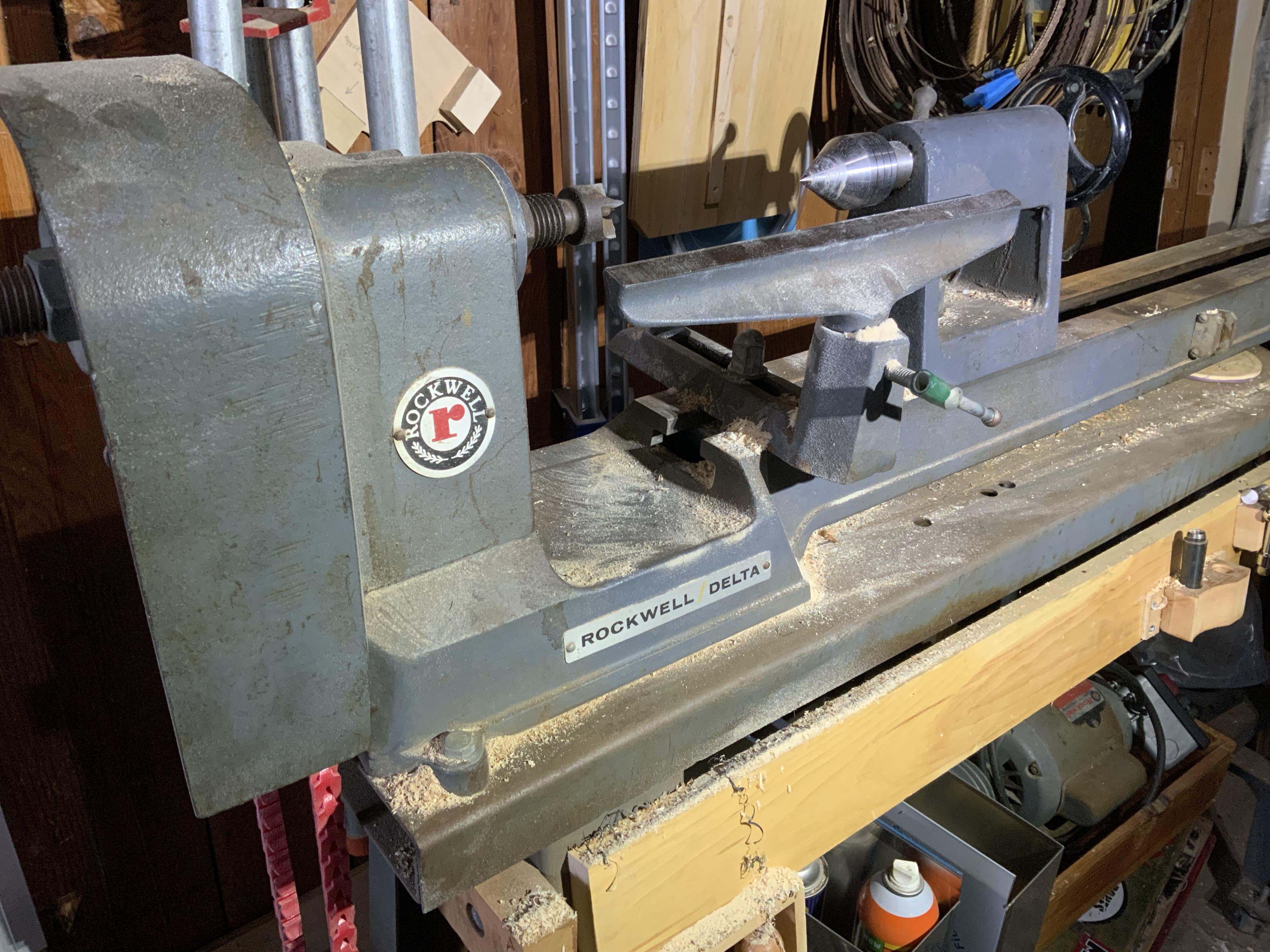 Vintage Wood Lathe Fix and Variable Speed Upgrade