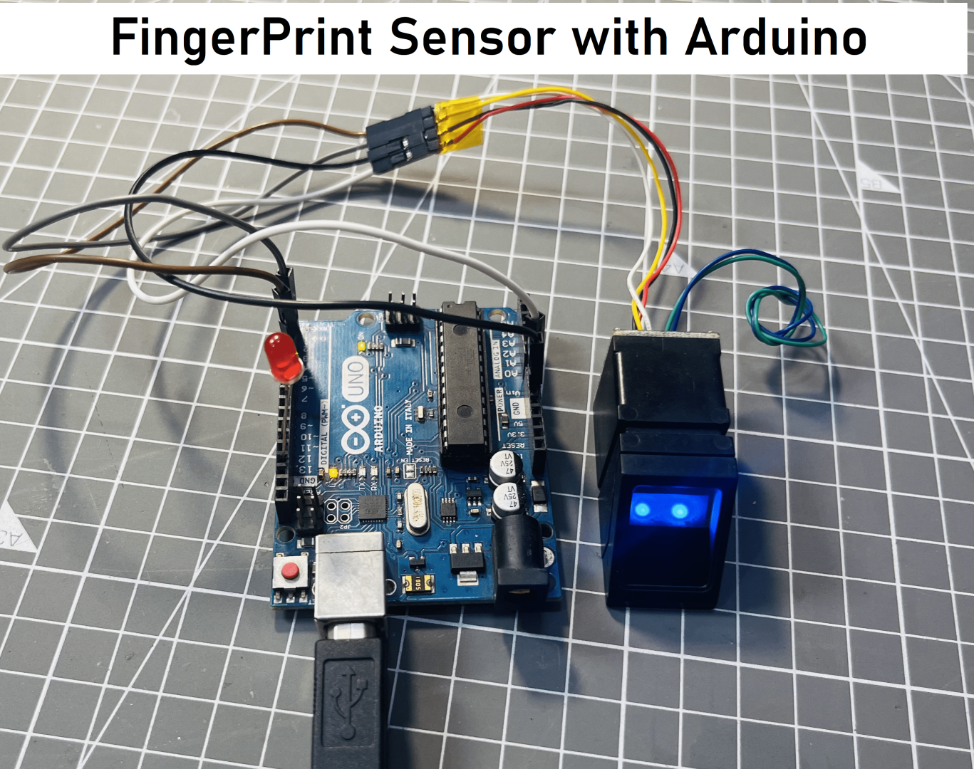 Interfacing Fingerprint Sensor With Arduino