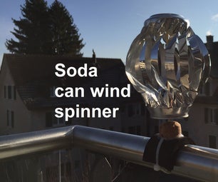 Soda Can Wind Spinner