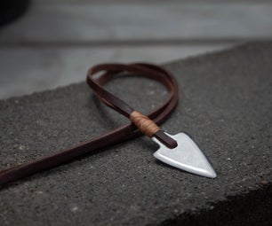 Make an Arrow Pendant From an Old Saw Blade