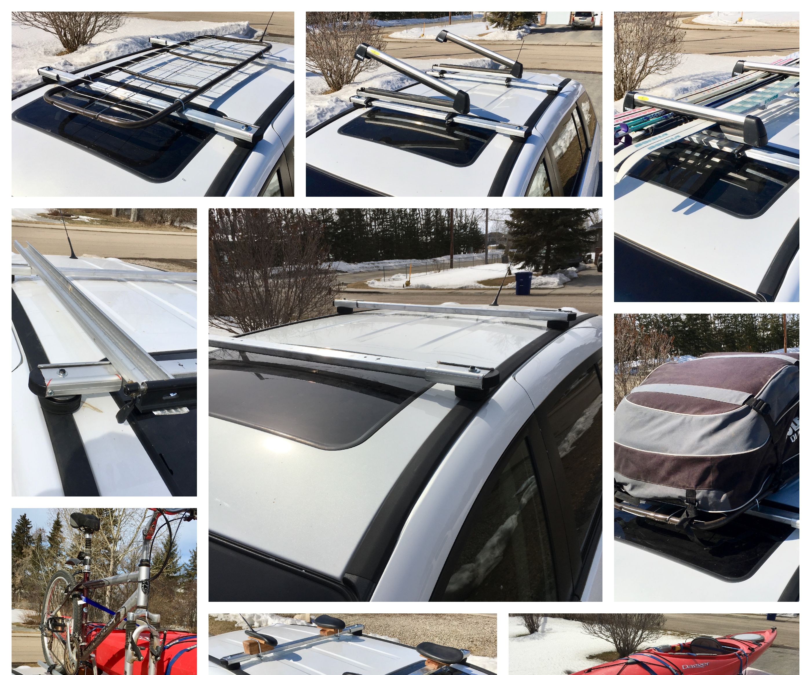 Homemade Roof Rack With Accessories