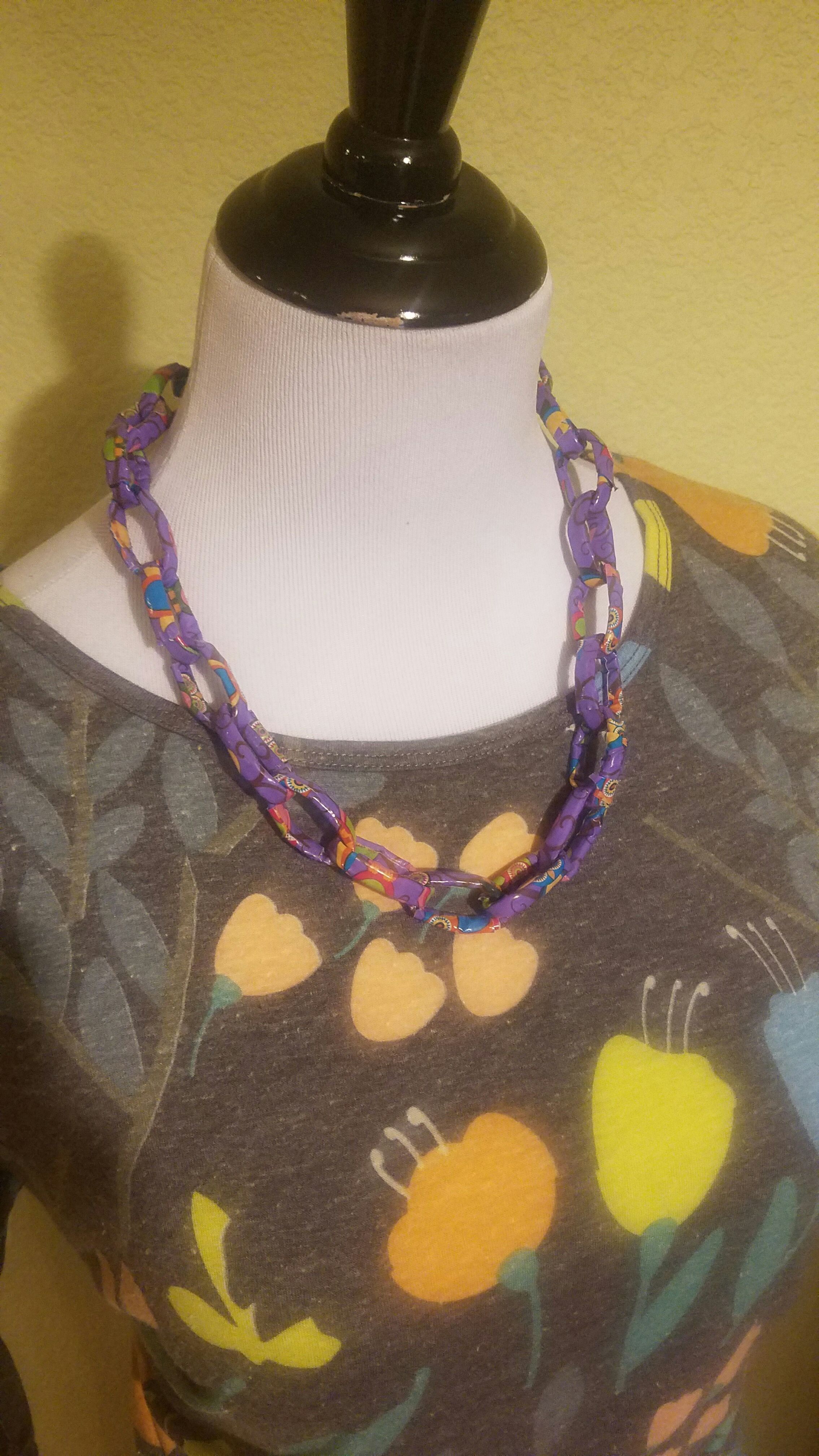 Duct Tape Necklace 
