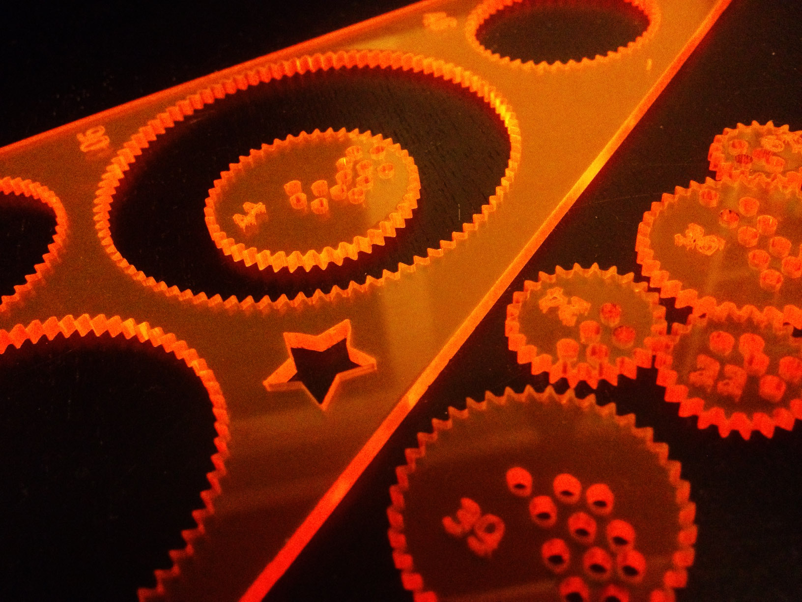 Design a laser-cut Spirograph-like toy