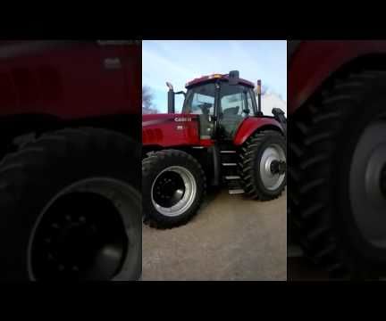 How to Drive a 2008 Case IH Magnum 215 Tractor
