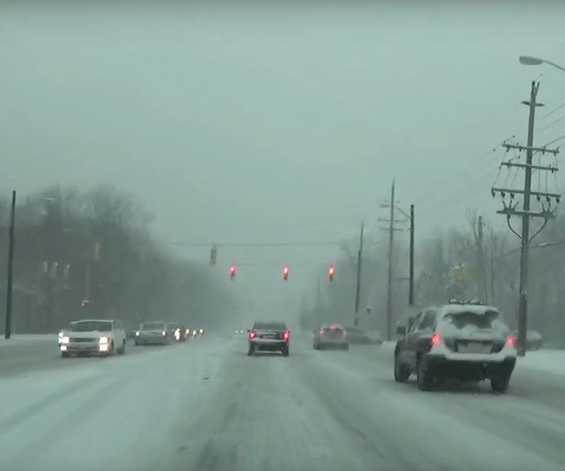 How to Drive Safely in a Snowstorm