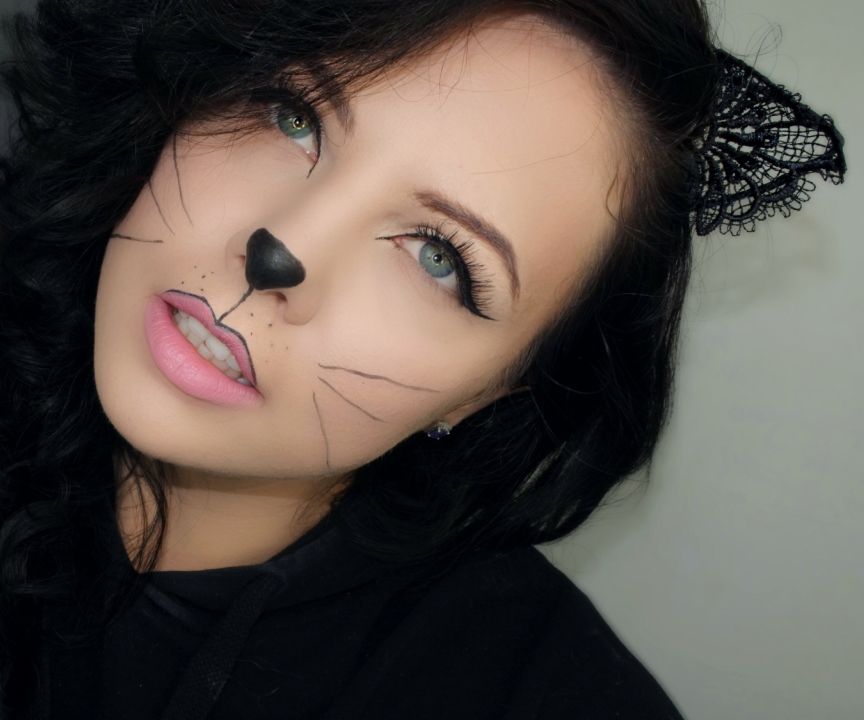 Sexy Cat Halloween Makeup