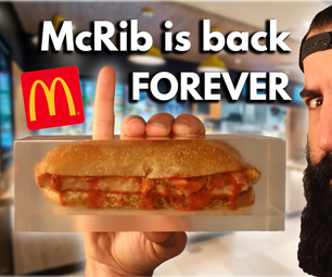 McRib Is Back...FOREVER. (Preserving Food and Polishing Epoxy)