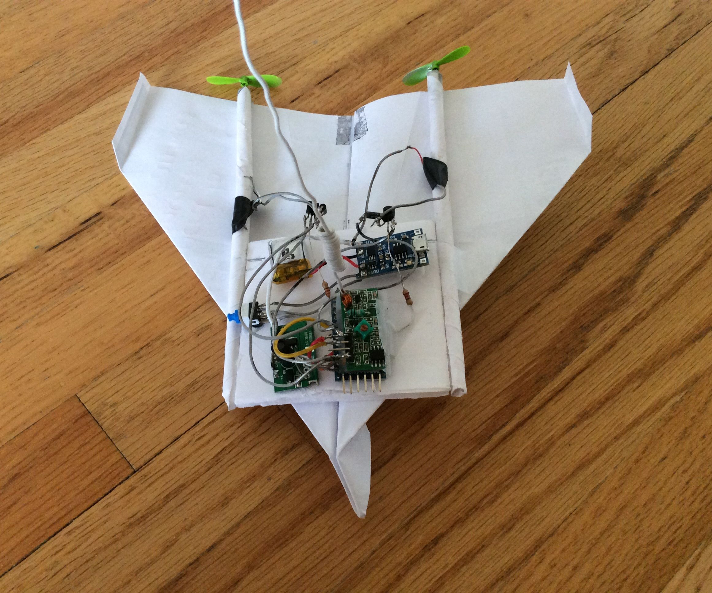 How to Make a Radio Controlled Paper Plane (and Learn About Electronics As Well)