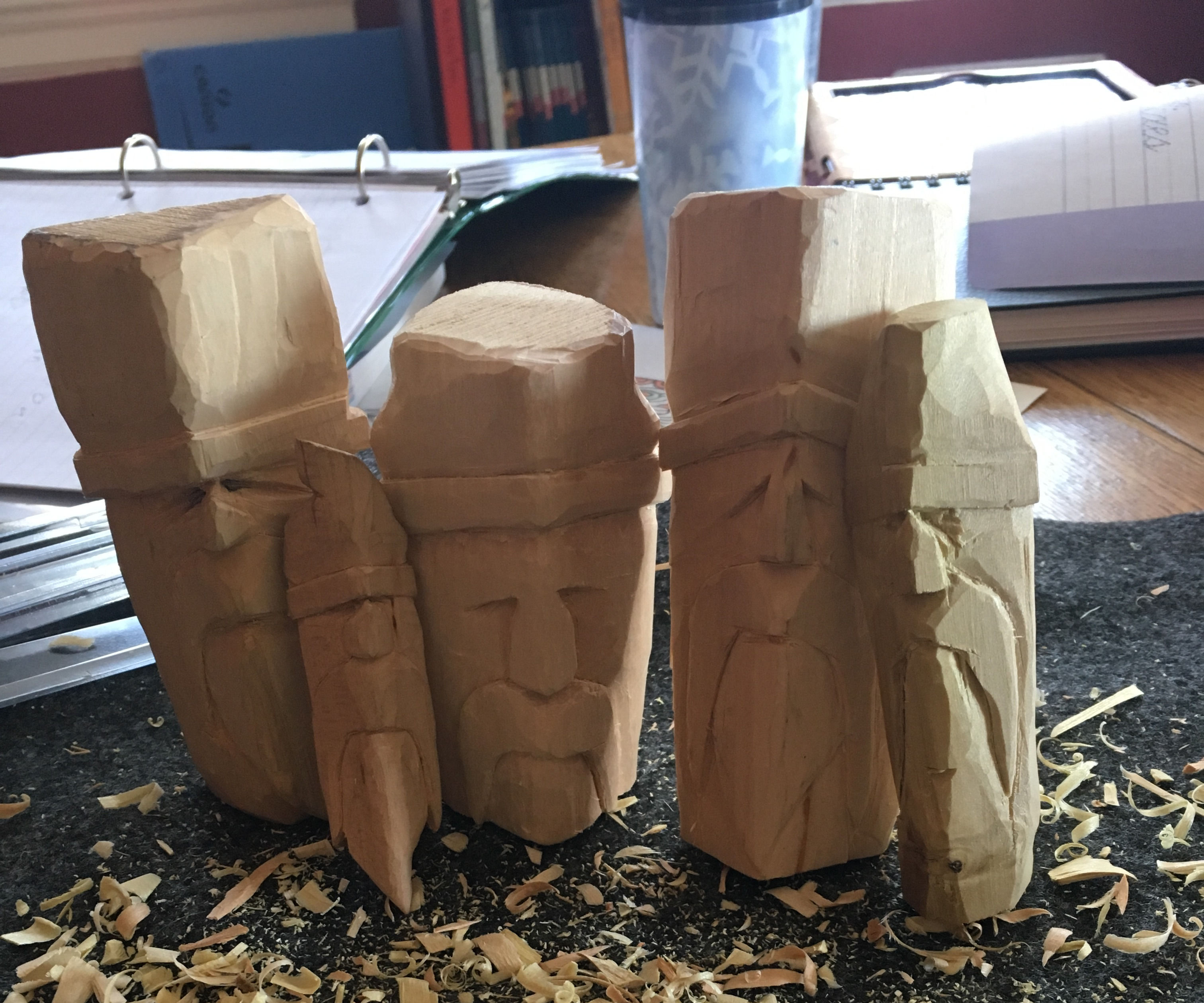 How to Carve Miniature Wooden Wizards