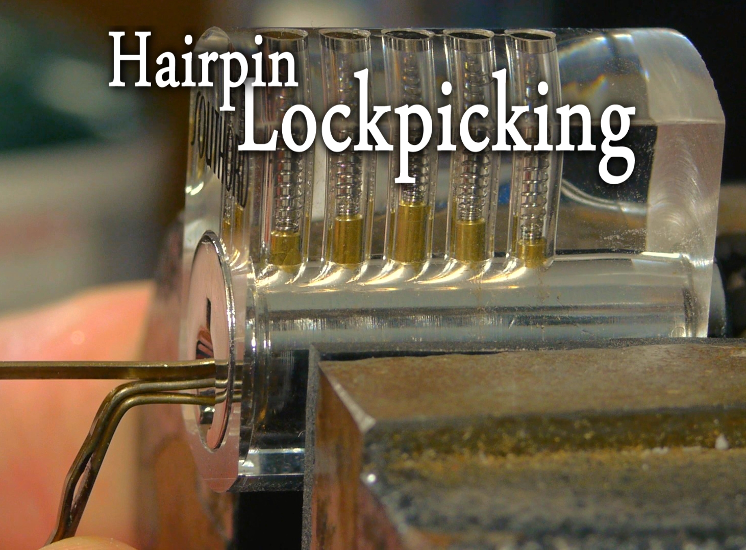 How To Pick A Lock With Hairpins