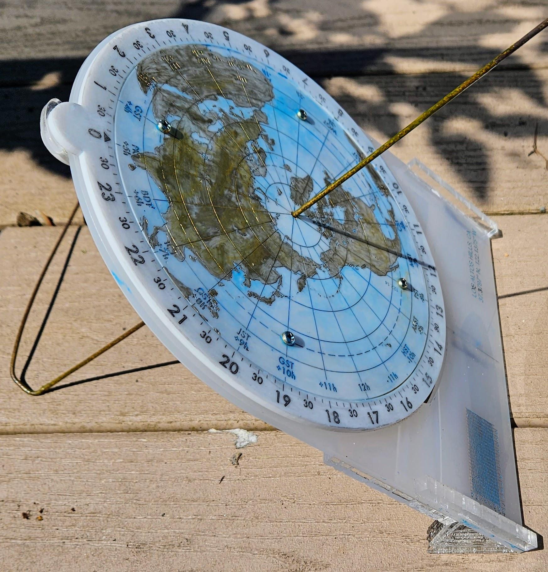 How to make an accurate (and attractive!) Clock Time Sundial