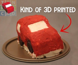 Anyone Can 3D Print Shaped Cakes - Teach 3D Printing (Without a 3D Printer)