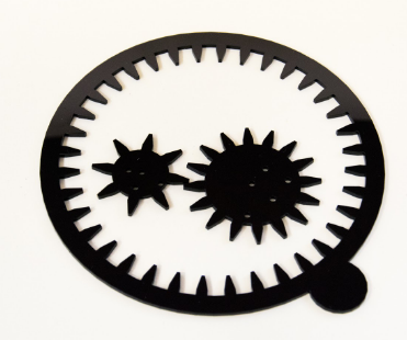Lasercut Spirograph With Tinkercad
