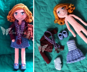 Crochet Doll - Sofia