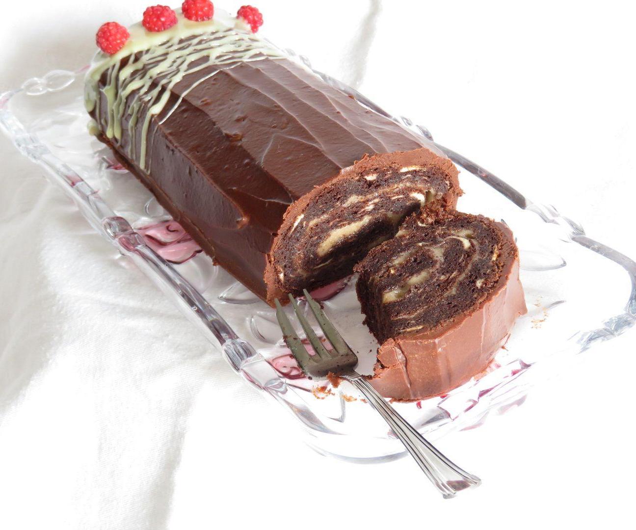 Gluten and Dairy Free Triple Chocolate Roll