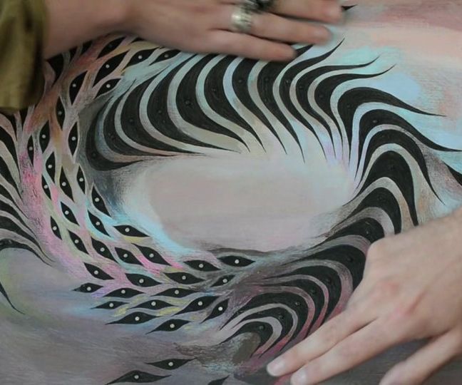 Touch-Sensitive Musical Painting