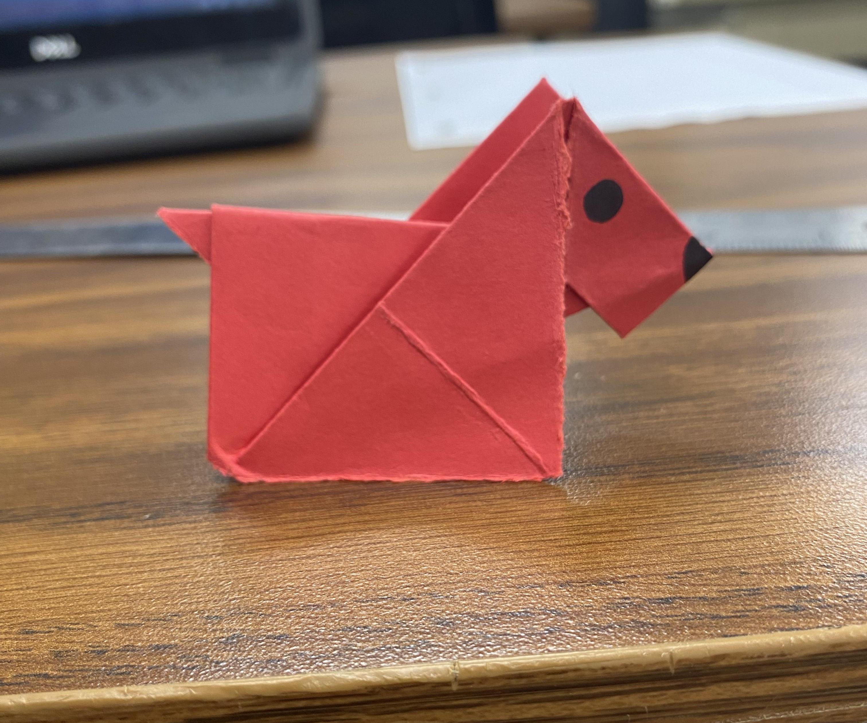 How to Make a Mini Paper Dog!