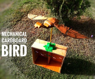 Mechanical Cardboard Bird