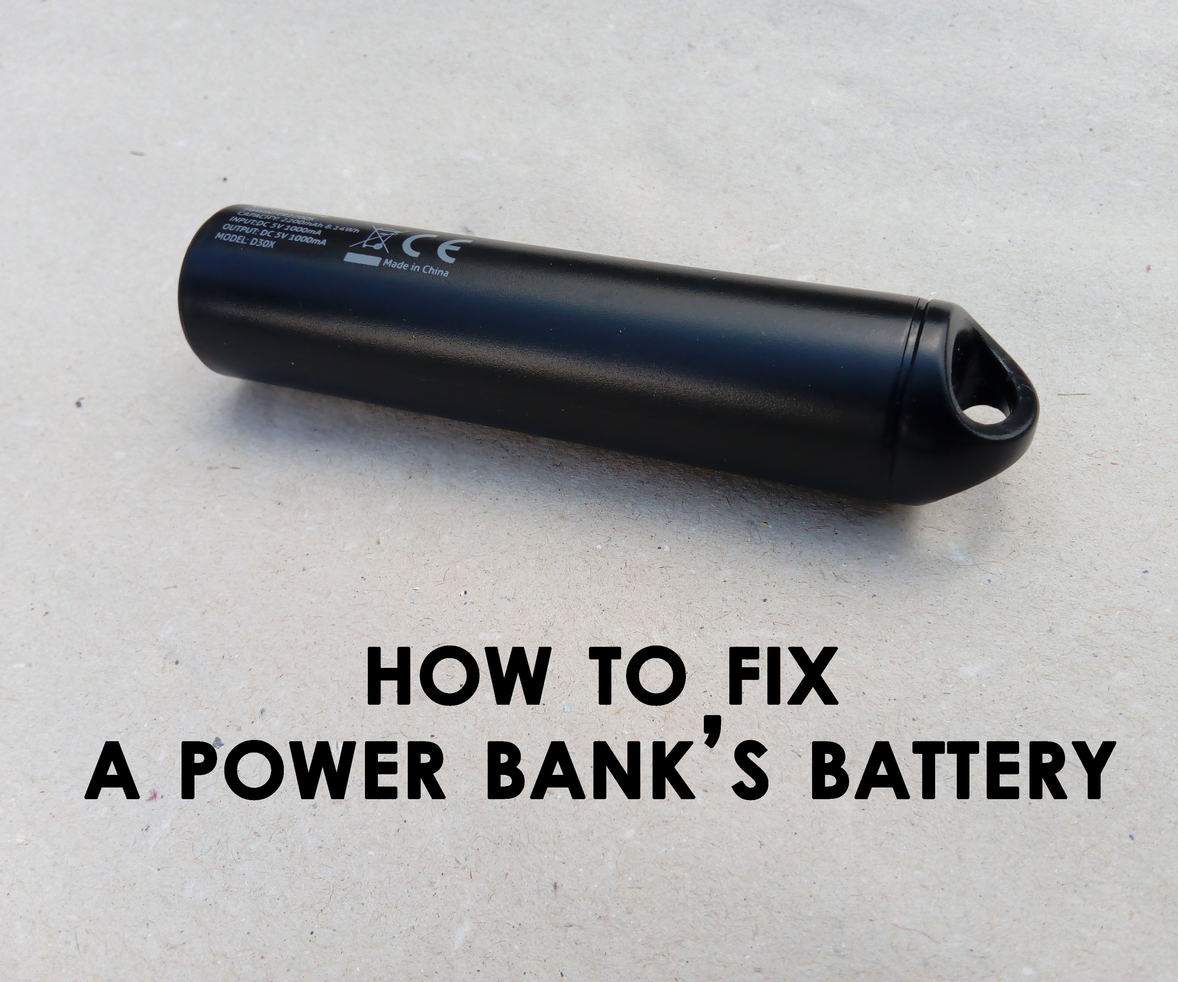 How to Fix a Power Bank's Battery