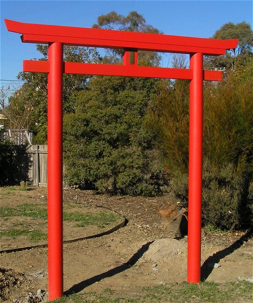 Construct a Japanese Torii Gate for Your Garden