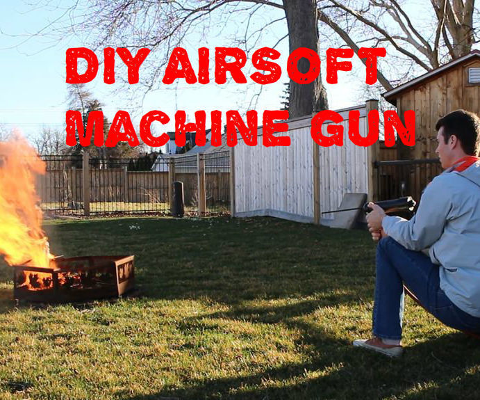 How to Make an Airsoft Machine Gun - DIY Vortex BBMG