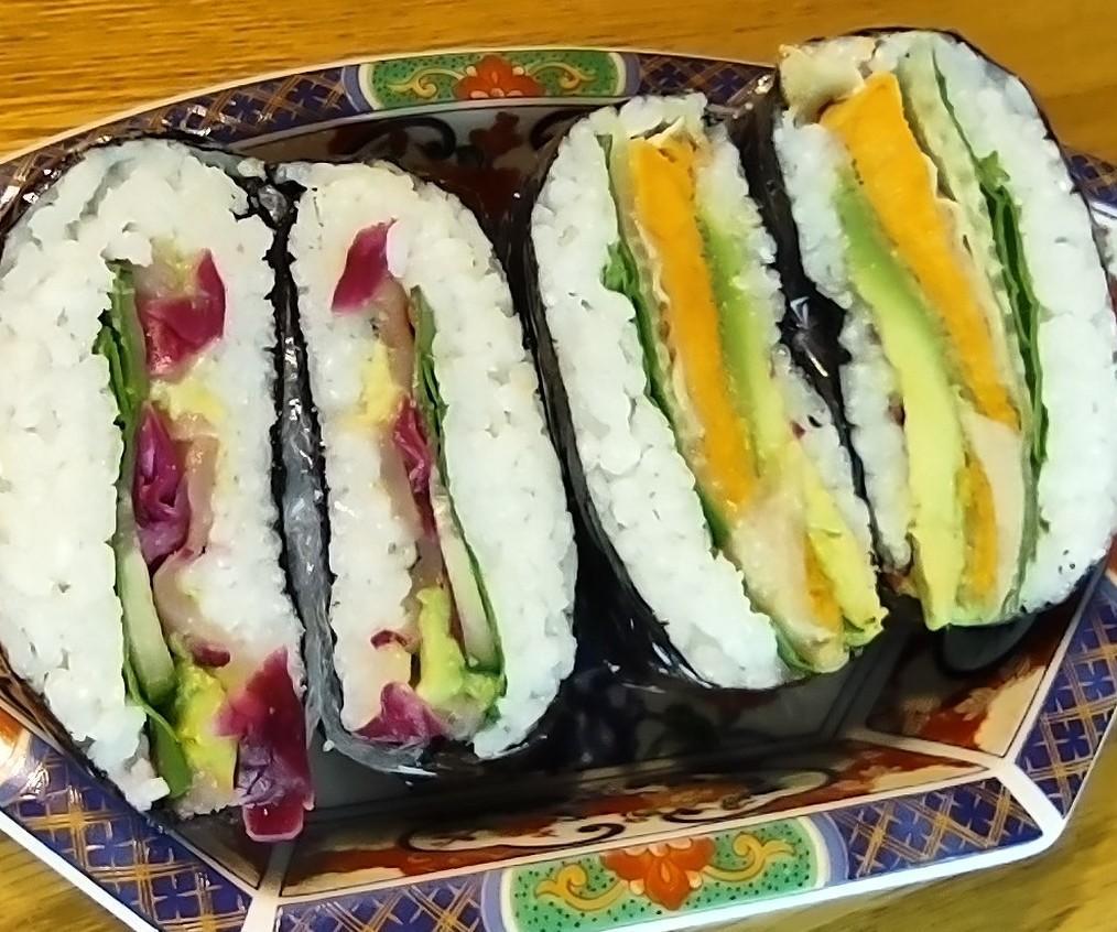 Sushi Sandwich - Onigirazu おにぎらず- With Easy Sushi Rice!