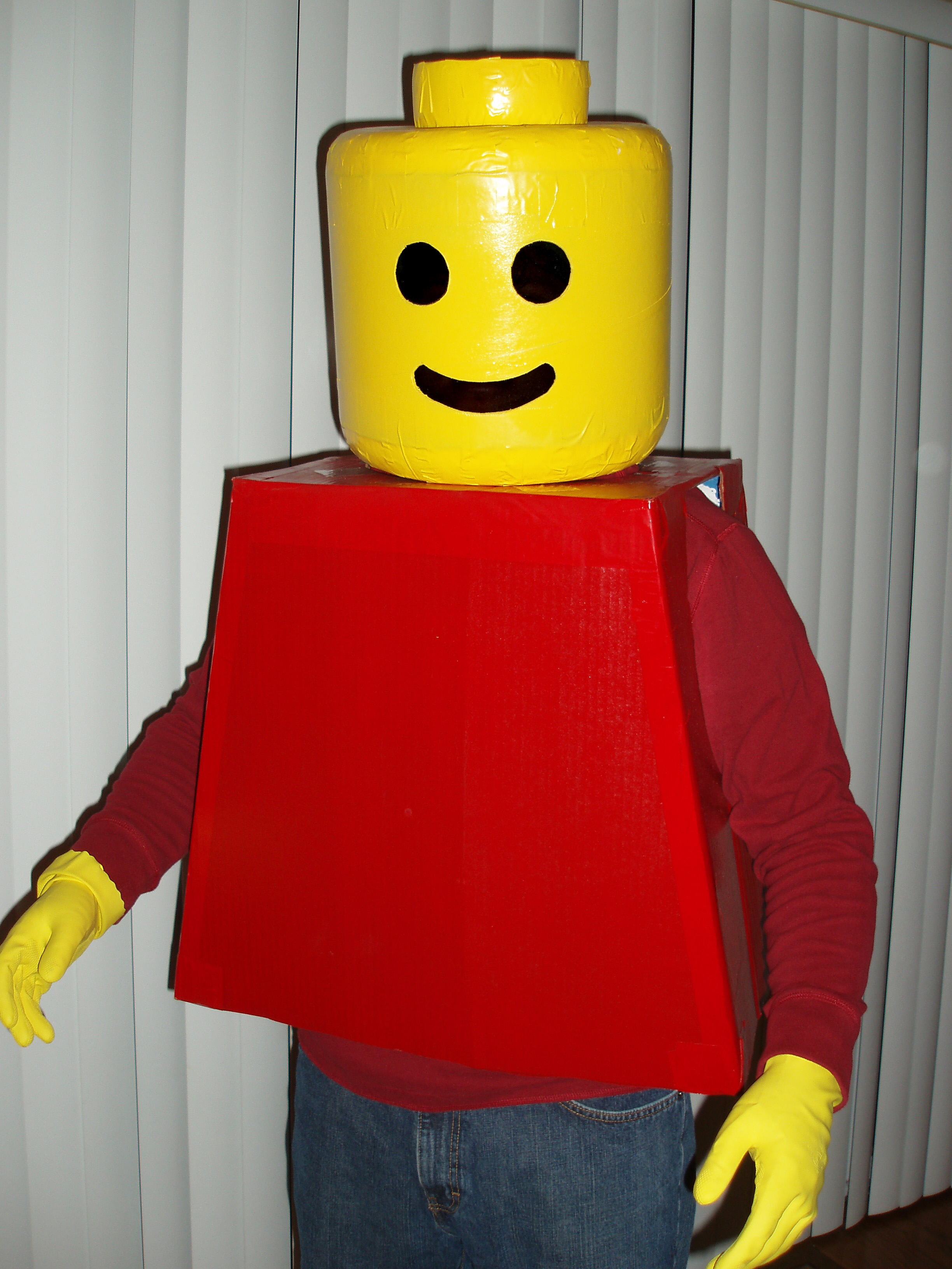 LEGO Man Costume!
