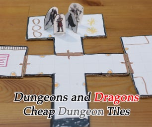 Dungeons and Dragons Dungeon Tiles on the Cheap!