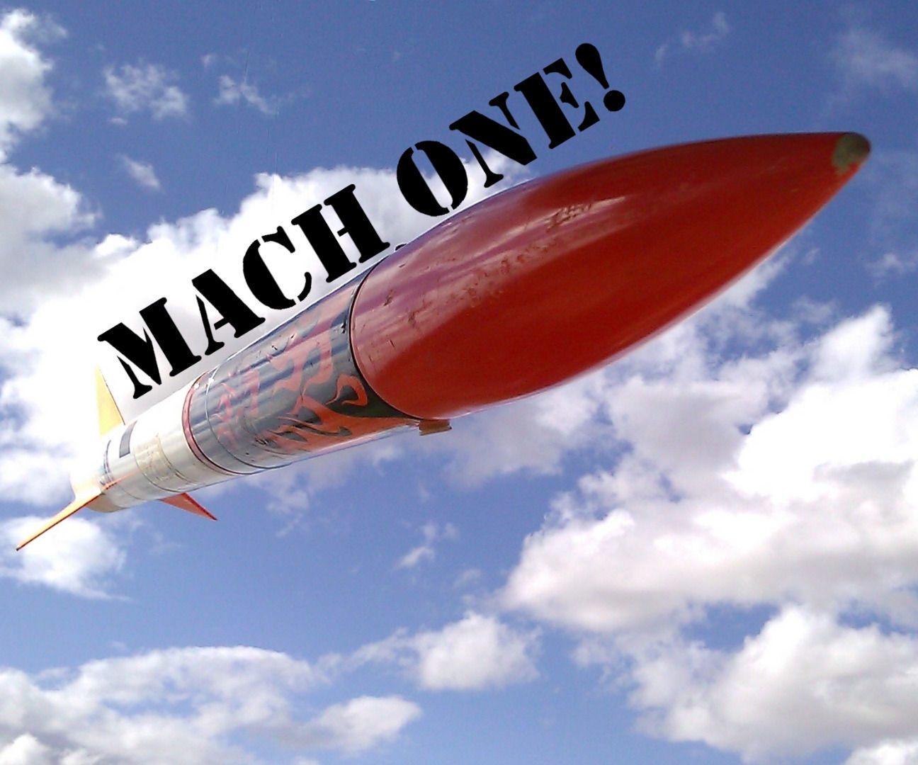 Supersonic Rocket - Mach My Day!