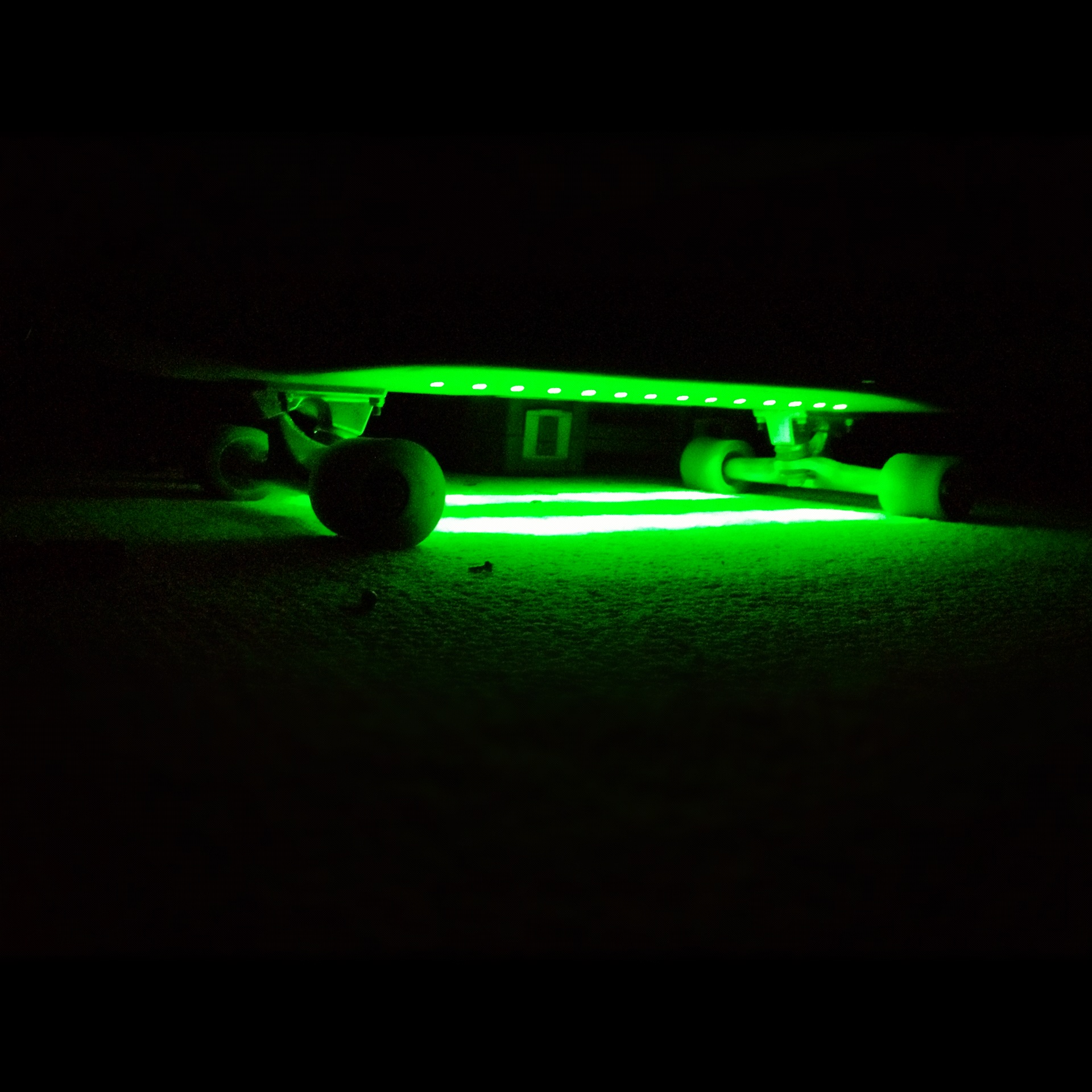 LED Longboard Under-glow