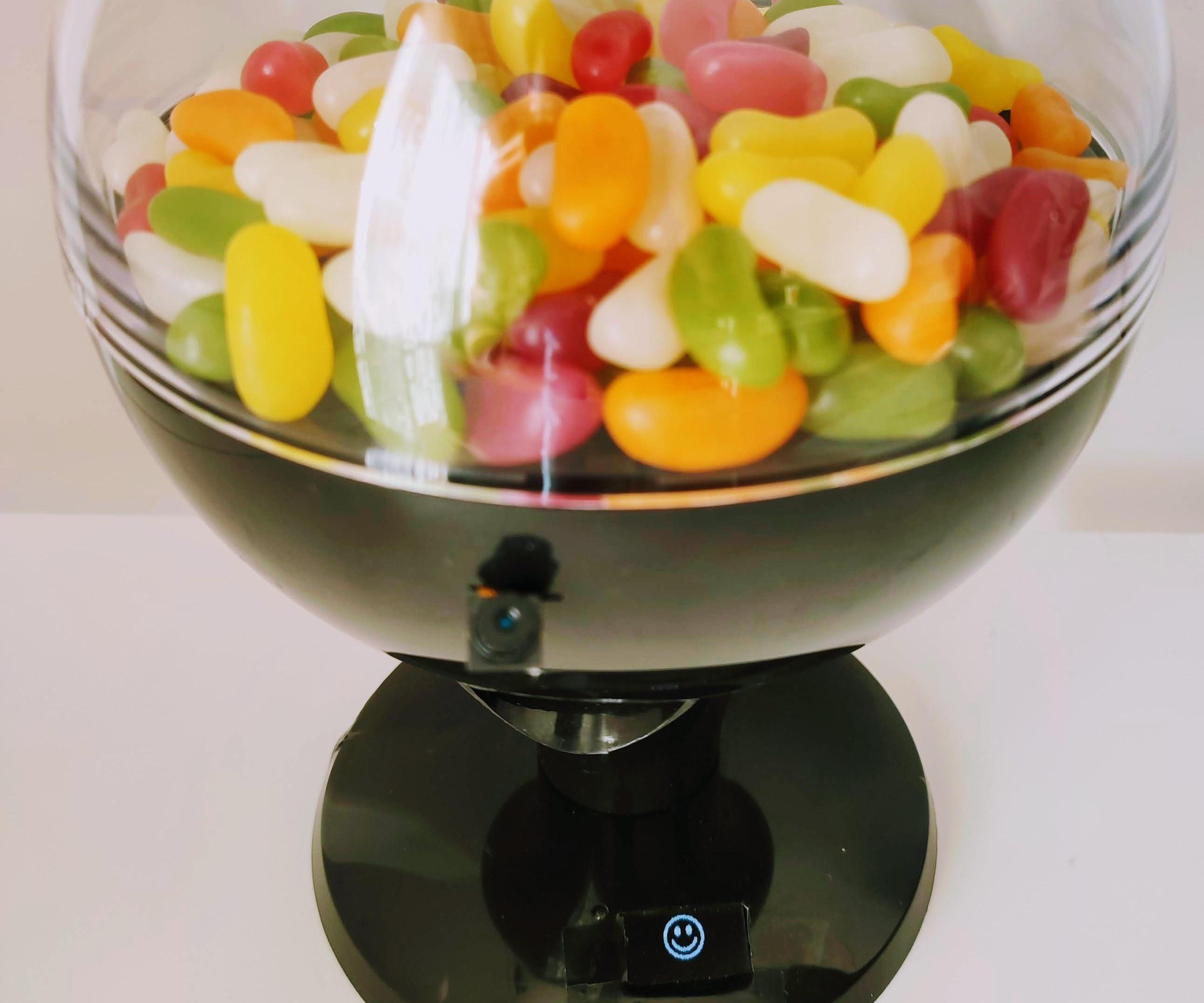 Candy Dispenser With Face Recognition