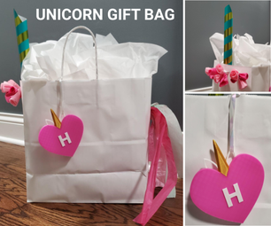 How to Make a Unicorn Gift Bag