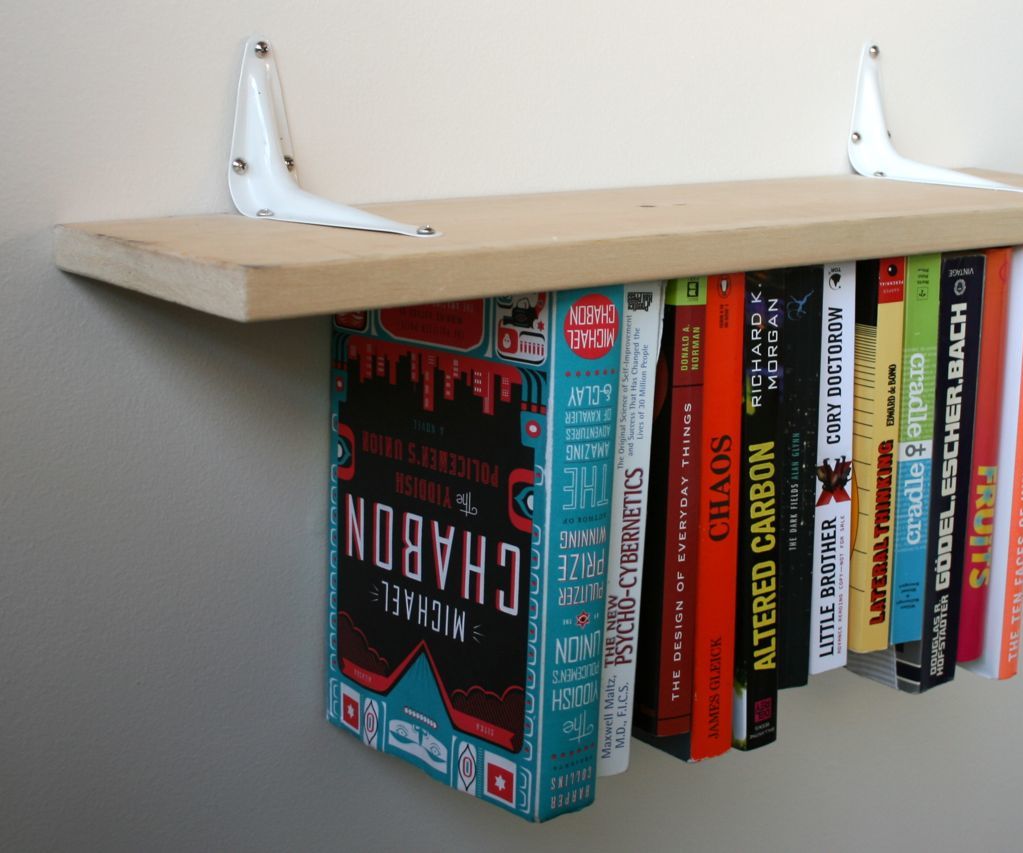 Inverted Bookshelf