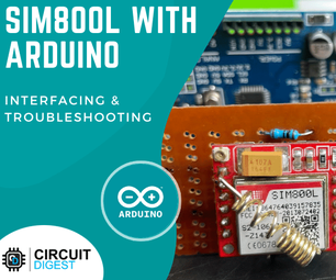 Interfacing SIM800L With Arduino Uno for GSM Communication
