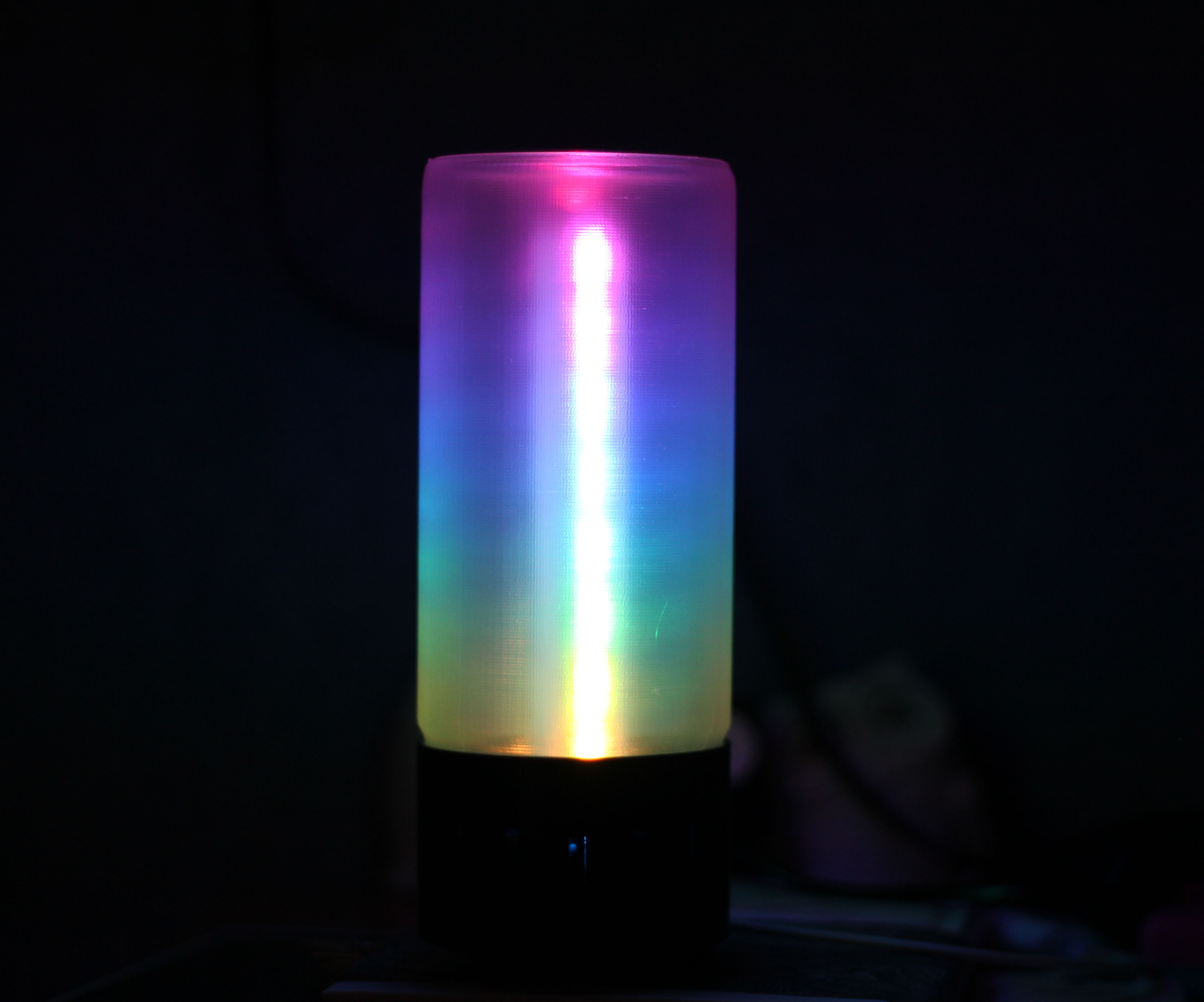 DIY WiFi  RGB LED Soft Lamp