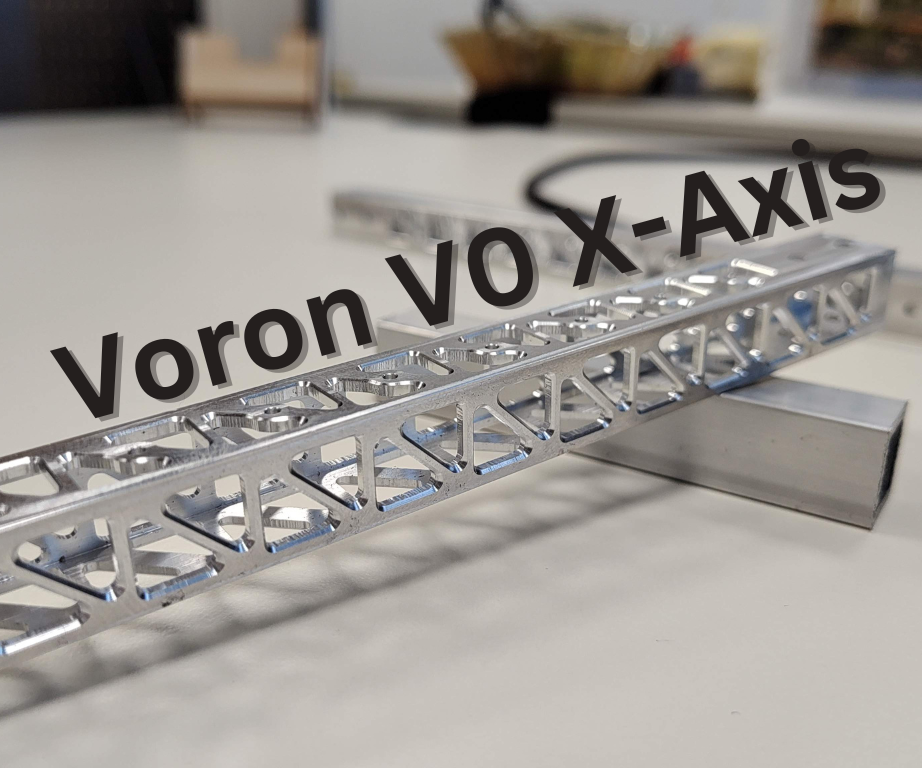 Voron V0 CNC Milled Lightweigth X-Axis